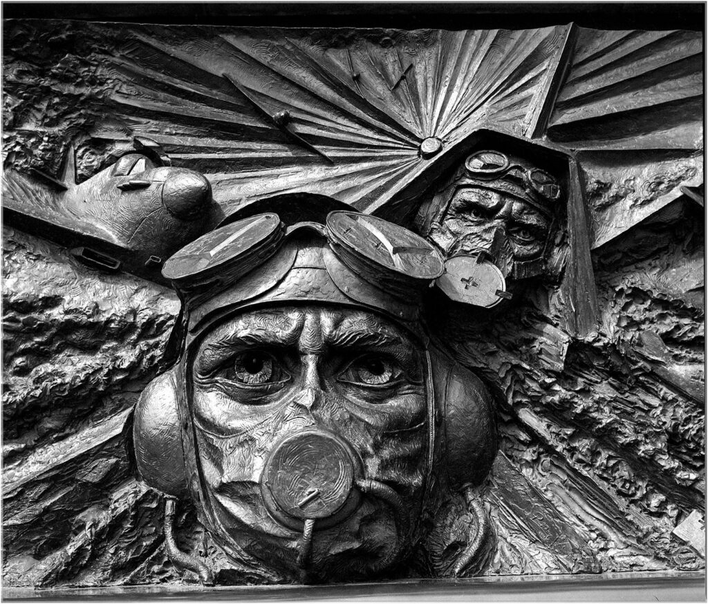 Faces of Heroes by Peter Elgar — photograph by Peter Elgar