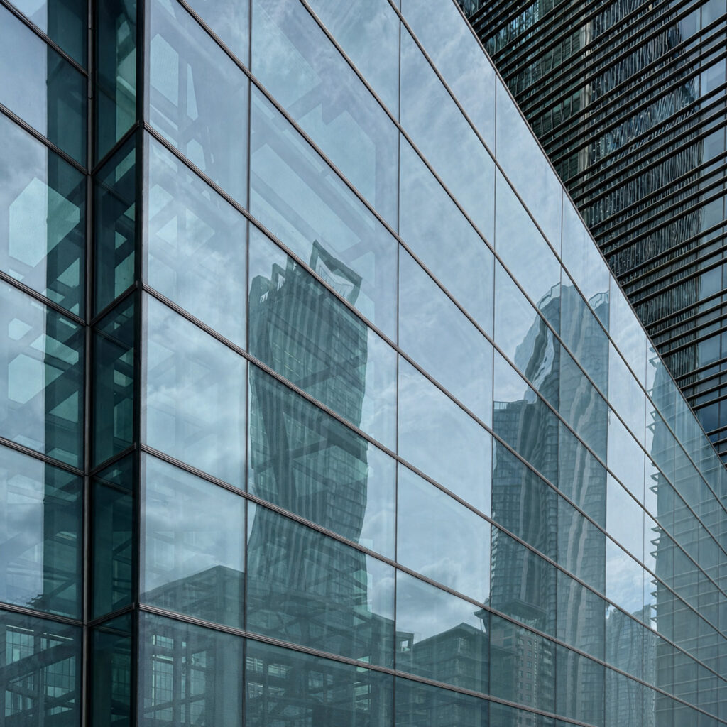 Geo Metric Reflections by David Faldo — photograph by David Faldo
