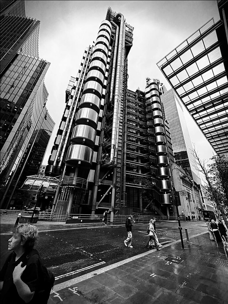 Lloyds Building by Richard Burch — photograph by Richard Burch