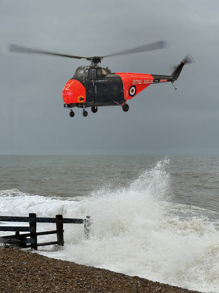Royal Navy Helecopter by Richard Burch — photograph by Richard Burch